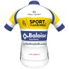 Cykeltrøje 2022 Sport Vlaanderen-Baloise Gul Blå Hvid